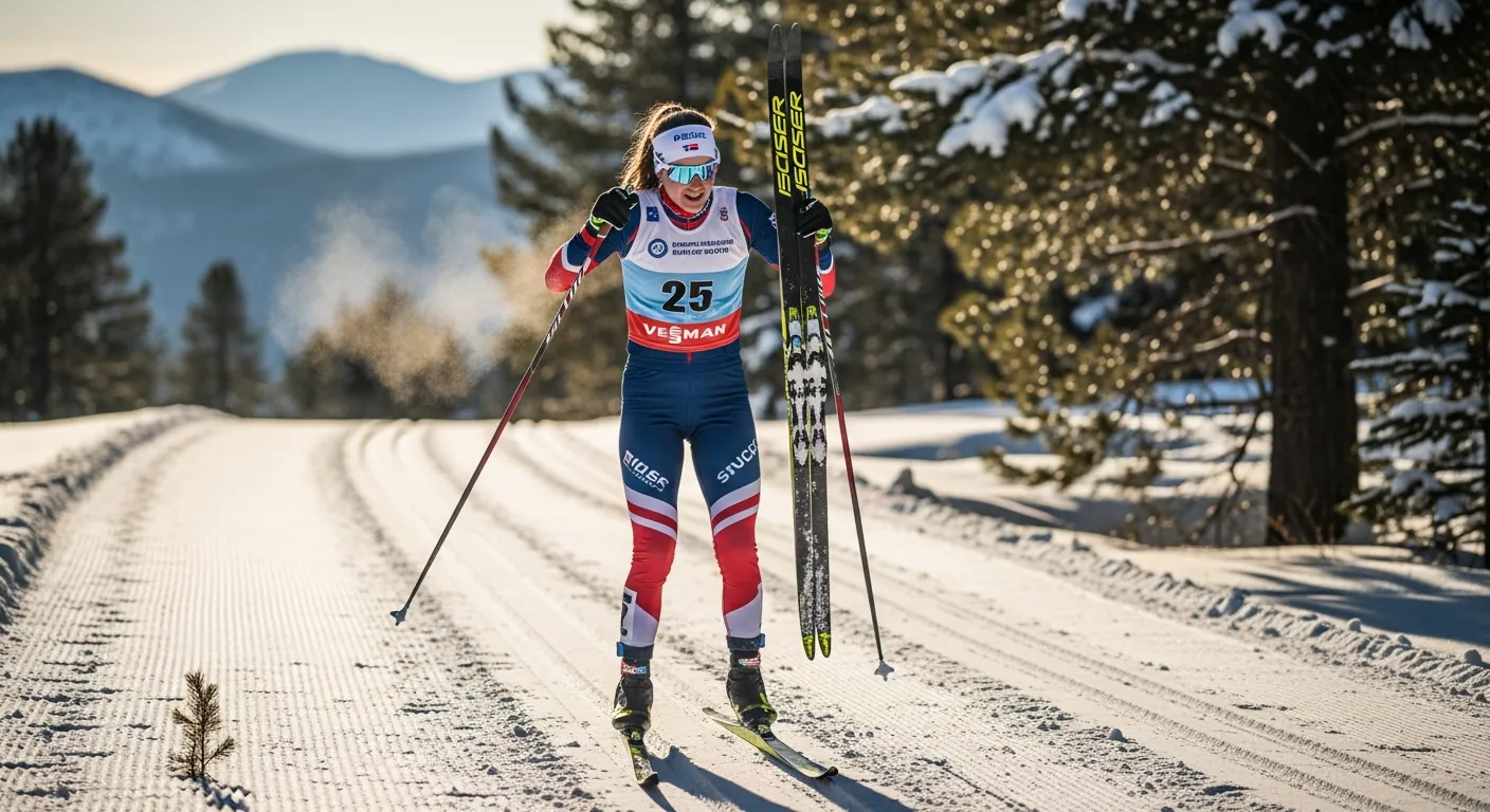 Kristin Austgulen Fosnæs, norsk langrennsløper i mesterskap